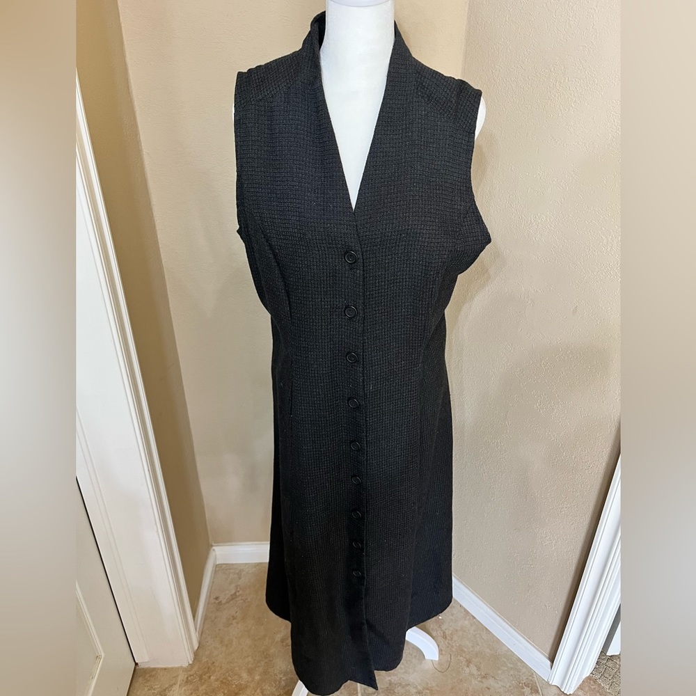 Worthington Button Up Mid-Calf Dress - Size 14